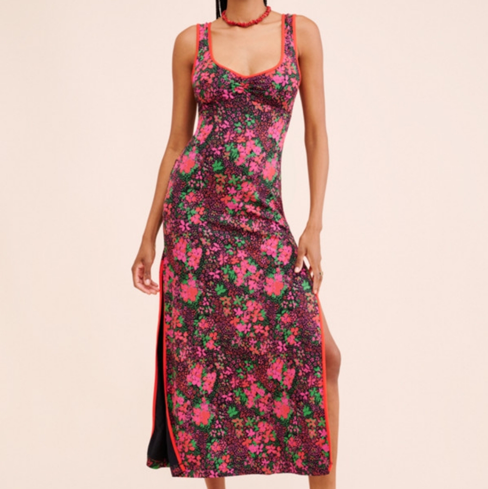 Free People Clementine Midi Dress